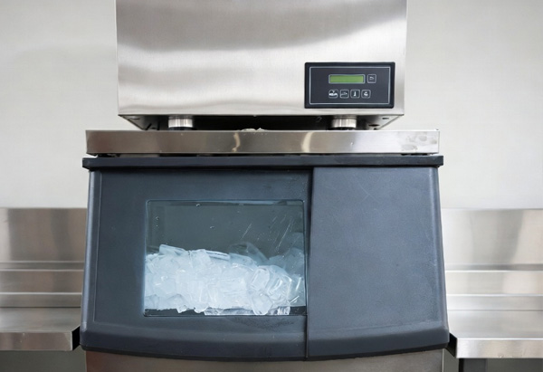 Can commercial ice machines produce clear gourmet ice?